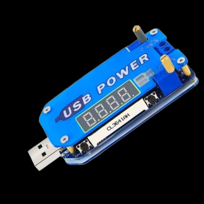 15W USB Netzteil 0,5V bis 30V Bereich 2A Strombegrenzung 0,1V Auflösung Anzeige