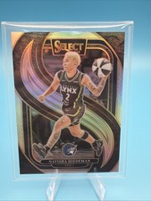 2025 Select WNBA Premier Natisha Hiedeman #149 Silver Holo Prizm LYNX