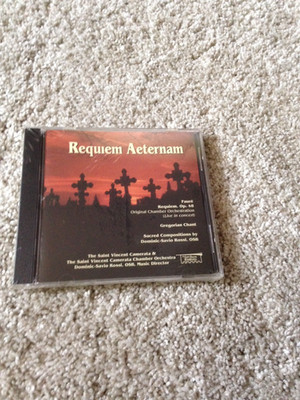 REQUIEM AETERNAM THE SAINT VINCENT CAMERATA/ORCHESTRA FAURE OP. 48 CD NEW