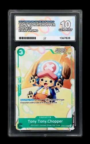 One Piece Tony Tony Chopper OP09-029 convention promo ACE 10
