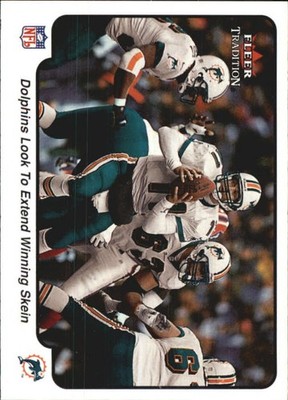 2000 Fleer Tradition #381 Miami Dolphins IA/Dan Marino - FB