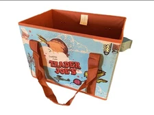 NWT Trader Joe’s stand-Up Collapsible Reusable Hard Side Sturdy *FREE SHIPPING*