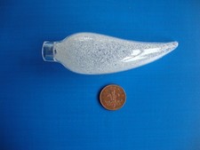 Replacement B.H.S. Frosted  Glass Lamp Shade Tulip Style with bent tip