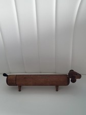 Brodhaven Dachsund Wood Crayon Holder USA (3651B4) Vintage Mid Century