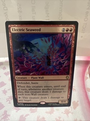 Electric Seaweed (Surge Foil) Commander: Teenage Mutant Ninja Turtles Foil