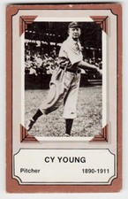 1975 Fleer Official Major League Patches #19 Cy Young Pioneers of Baseball