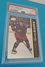 2021-22 Cole Sillinger Upper Deck #498 Young Guns Rookie RC SILVER FOIL PSA 10