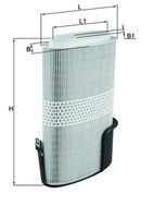 Luftfilter Knecht LX 1009/6 Filtereinsatz FüR Porsche 987 Boxster Cayman Spyder