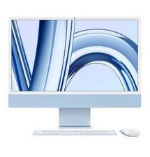 24" APPLE iMAC M3 4.5K RETINA 2TB SSD 24GB RAM 8-CORE CPU 10-CORE GPU BLUE