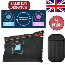 4 Pack Reusable Dehumidifier Bags for Car Home Use 1Kg Moisture Absorber Bags UK