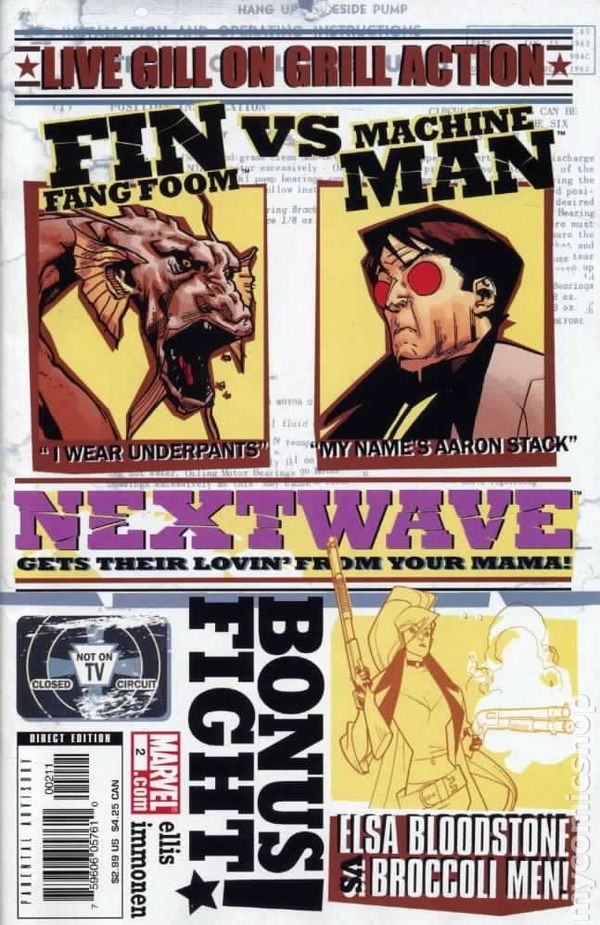 Nextwave Agents of Hate #2 FN 2006 Stock Image