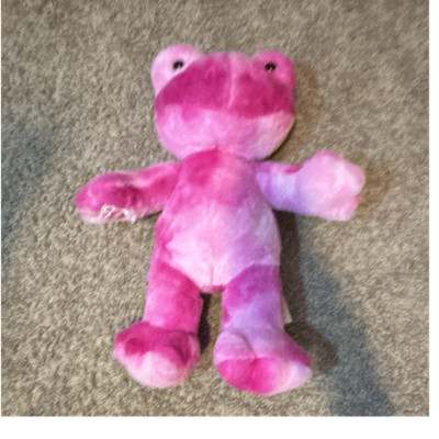 Build-A-Bear Workshop Pink Tie Dye Frog Plush