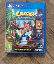 Crash Bandicoot N. Sane Trilogy - (Sony PS4 4, 2020) - Excellent Condition