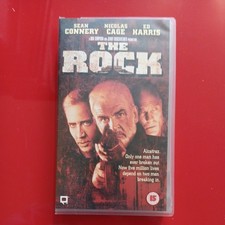 The Rock VHS Sean Connery Nicolas Cage Video TESTED Alcatraz