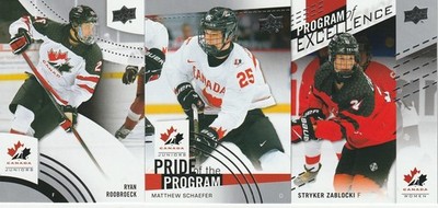 2025 UPPER DECK TEAM CANADA JUNIORS BASE + POE SP 1-150 YOU PICK - YOU CHOOSE