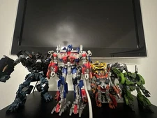 transformers leader class and human alliance lot