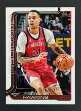 2025-26 Topps Basketball Base 194 Jordan Hawkins  New Orleans Pelicans