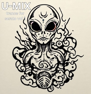 Dj Sample Pack CD U-MIX trance For Serato Vol 1 