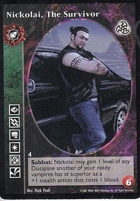 Nickolai, The Survivor x3 VTES JYHAD 3rd
