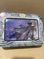 Cloak of Stars Fairies Tin with 12 Notecards - New Old Stock
