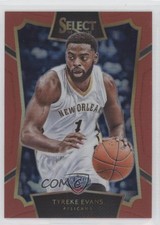 2015-16 Panini Select Concourse Red Prizm 11/149 Tyreke Evans #50 7n6