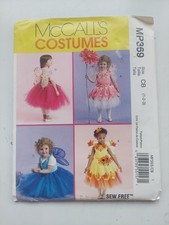 McCall's Costumes Pattern MP369 Size CB Toddler Fairy Uncut