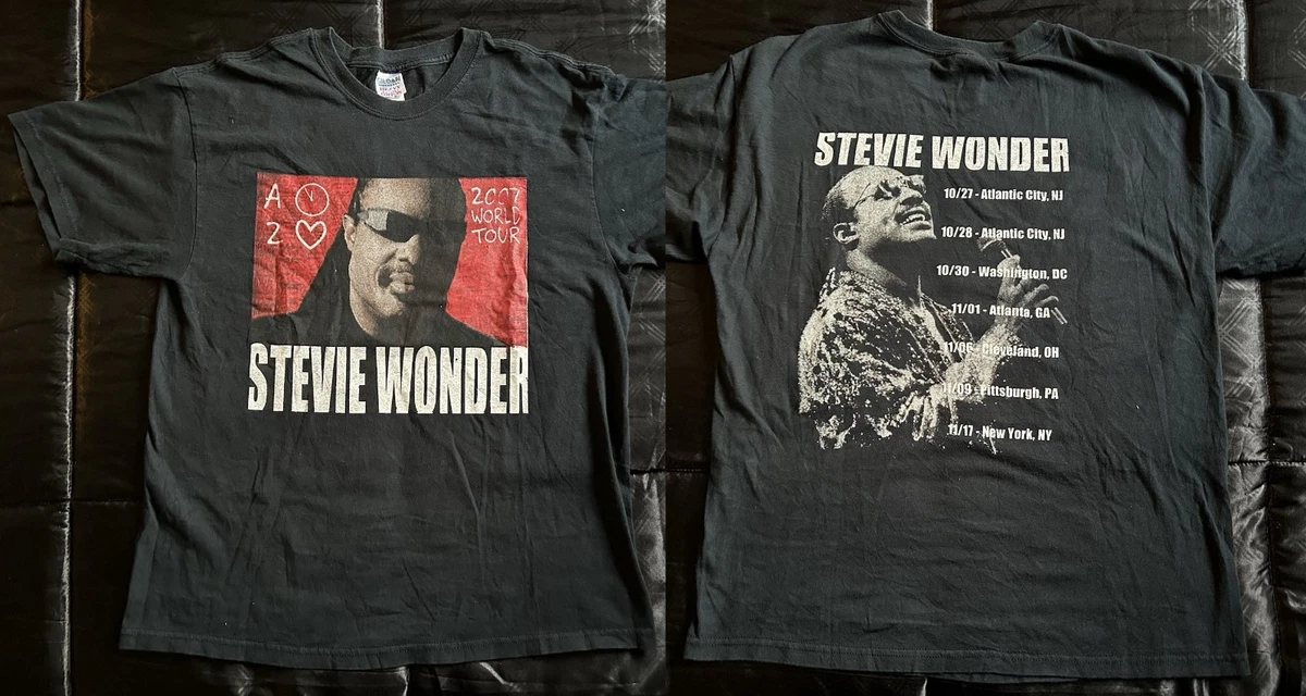 Preços baixos em Camisa de Stevie Wonder em camisetas masculinas