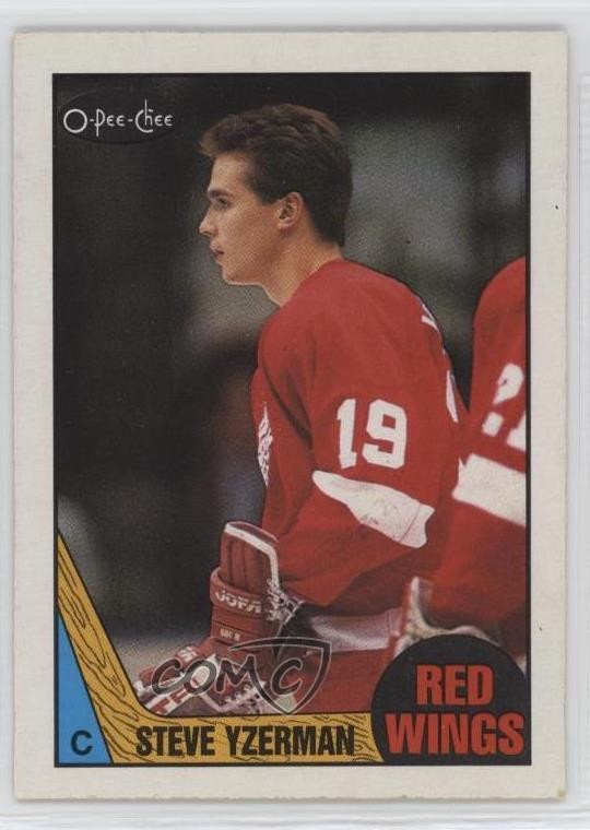 1987-88 O-Pee-Chee Steve Yzerman #56 HOF 12g7