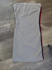Forever 21 Tube Dress Grey Medium