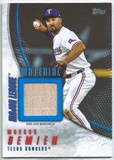 2025 Game used material cards 