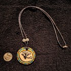 Eye of Ra / Horus Necklace Rare HTF  1990's Rave Festival Egyptian Revival!!!!! — photo 1