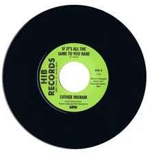 Luther Ingram If It's All The Same To You Babe / Exus Trek Northern Soul Listen