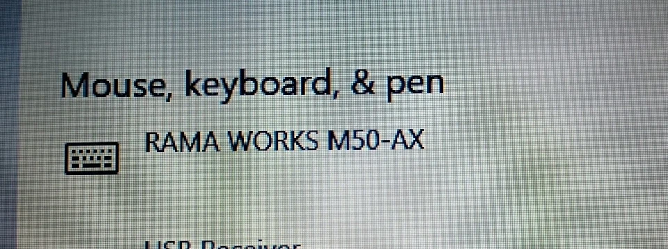 Rama Works M50-AX 50% Mechanical Keyboard w/ Cable & Box (Damaged Box) - Image 2 of 4