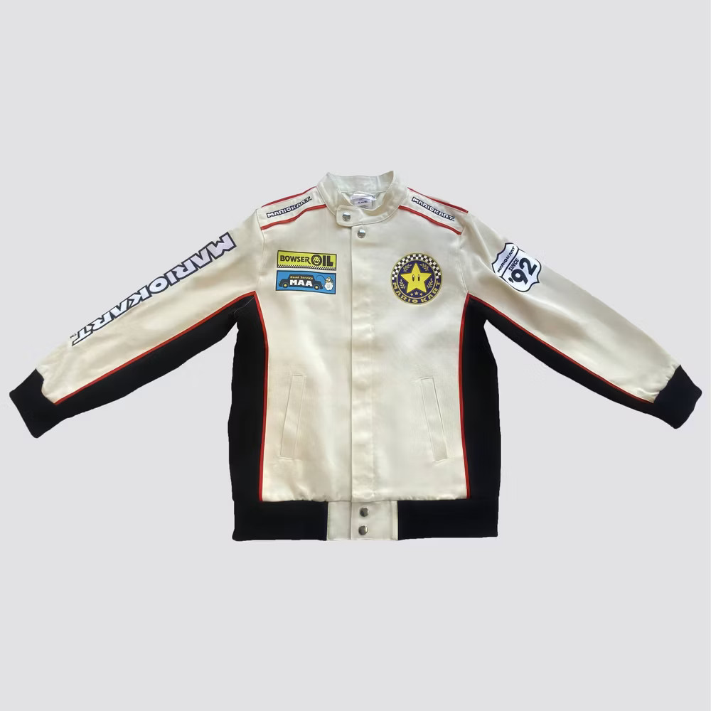 Mario Kart Canvas Racing Jacket Egret - XL 5390₽