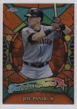 2016 Topps Chrome Future Stars Orange Refractor /25 Joe Panik #FS-8 0b0