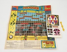 1984 Post Cereal Sega Coleco Frogger Poster Board Game Prize Complete