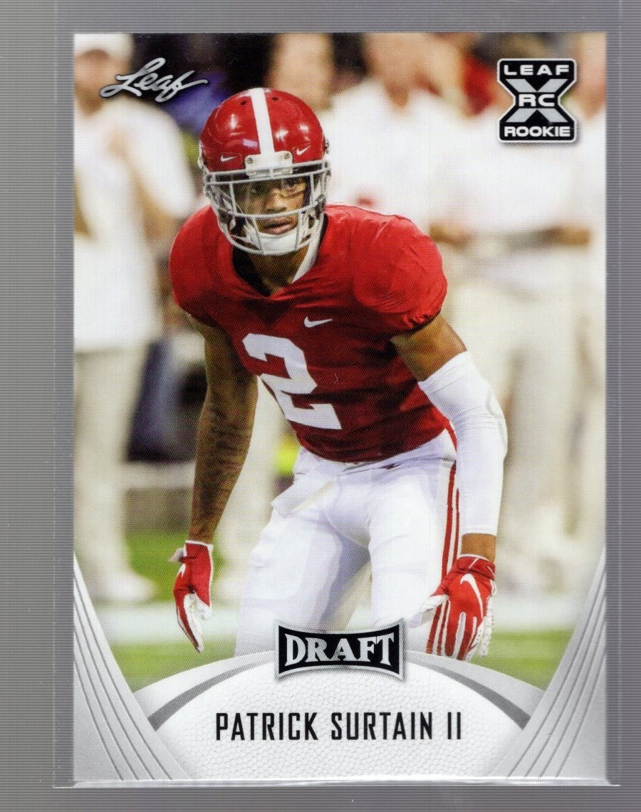 2021 Leaf Draft #38 Patrick Surtain II RC