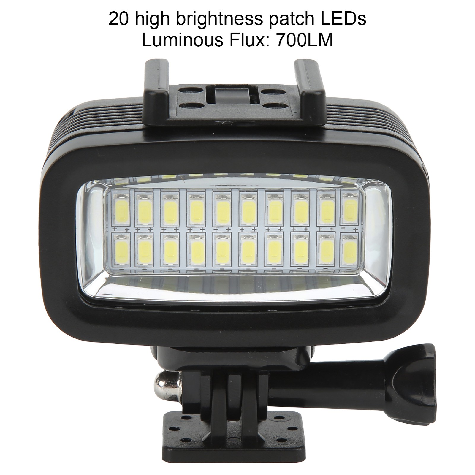40m Underwater Video Fill Night Light IPX8 Waterprooof Dive Light For OSMO
