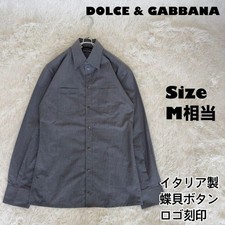 Dolce＆Gabbana Dress Shirt Gray Size 38 From Japan