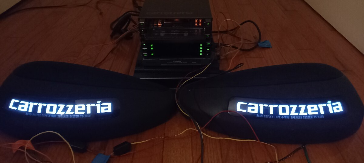 Pioneer Carrozzeria TS-X450 4-Way Speaker Pair Japan Car Audio