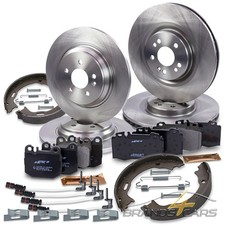 ATEC 4x BREMSSCHEIBE+BREMSBELÄGE+BREMSBACKEN VORN+HI FÜR MERCEDES M-KLASSE W163 ATEC 4x BREMSSCHEIBE+BREMSBELÄGE+BREMSBACKEN VORN+HI FÜR MERCEDES M-KLASSE W163