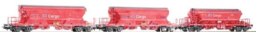 Piko H0 58315 Kali-Selbstentladewagen Tanoos 896 der DB, 3er Set | Condition: Gebraucht