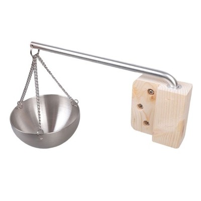 Stainless Steel Sauna Oil Cup Aromas Bowl Essential Oil Fragrances Diffuser Bowl