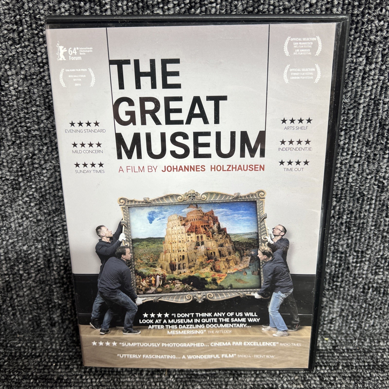 The Great Museum JOHANNES HOLZHAUSEN (UK RELEASE) DVD VGC Freepost In Uk