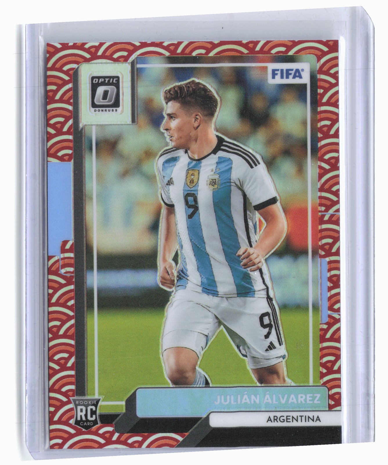 2022-23 Donruss #8 Julian Alvarez Optic Photon