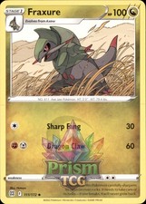Fraxure 111/172 Uncommon Brilliant Stars Pokemon