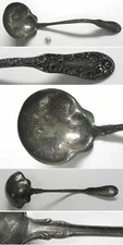 Rare Dominick & Haff No. 10 (1896) Sterling Silver Large Punch Bowl Ladle