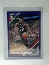 Pascal Siakam 2019-20 Donruss Optic NBA Basketball PURPLE #19 - Toronto Raptors