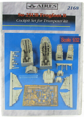 AIRES 2168 Su-25UB Frogfoot B Cockpit Set for Trumpeter Kit 1:32 Resin Bausatz