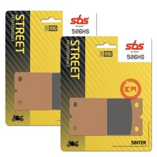 SBS 506HS KIT PASTIGLIE FRENO ANTERIORE BMW R 100 RS 1000 1985-1988